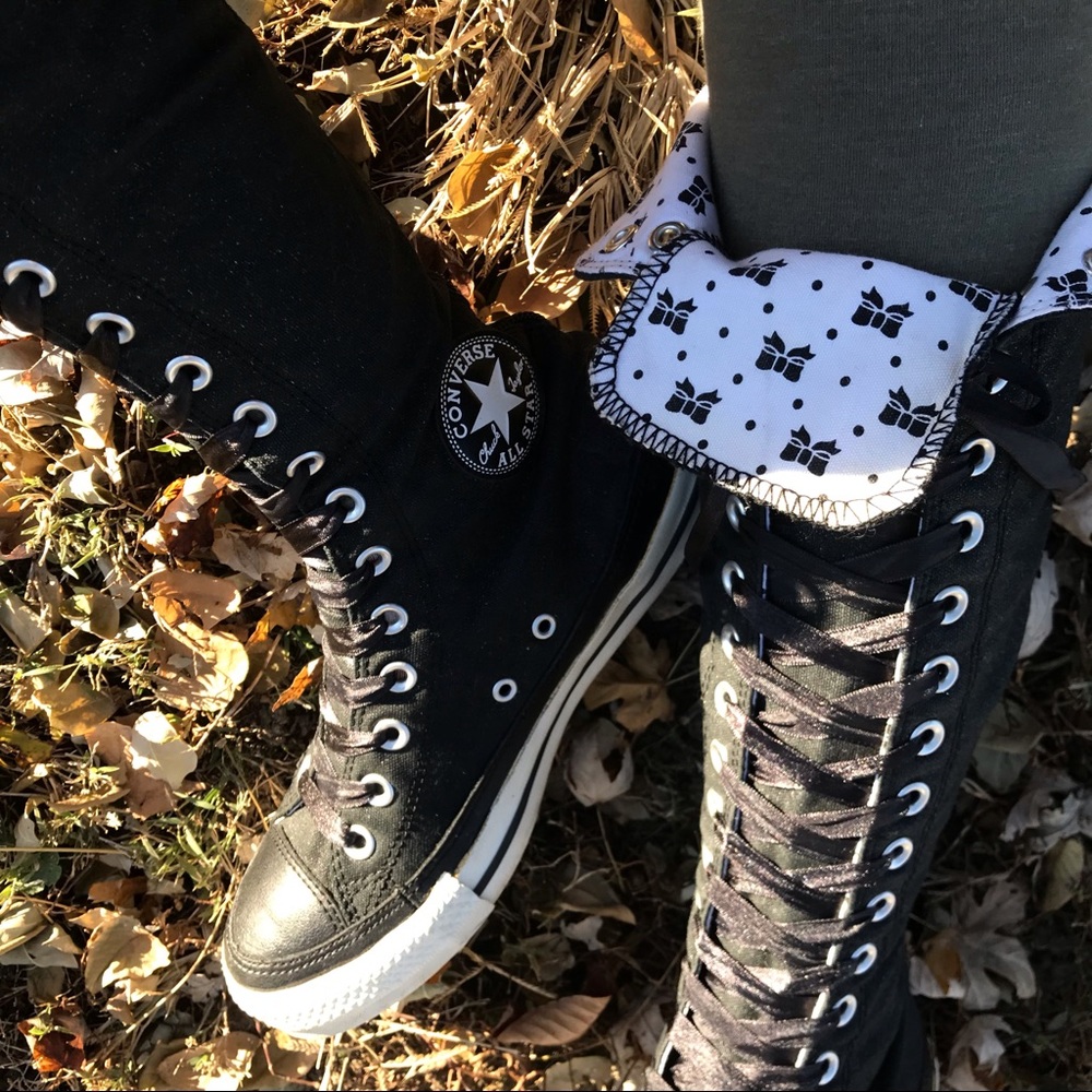 Knee High Converse